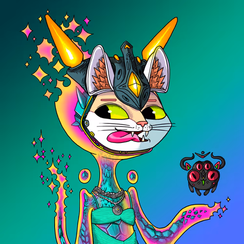 Alien Cat #8071
