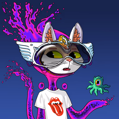 Alien Cat #1484