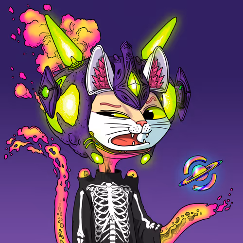 Alien Cat #9364