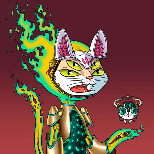 Alien Cat #4690