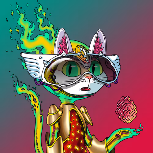 Alien Cat #5374