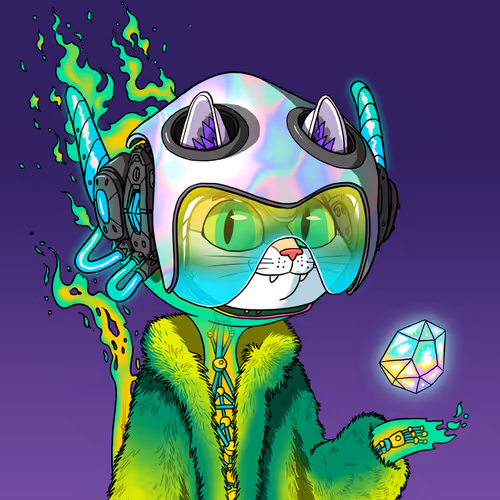 Alien Cat #8145