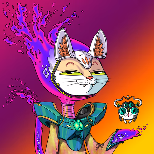 Alien Cat #2984