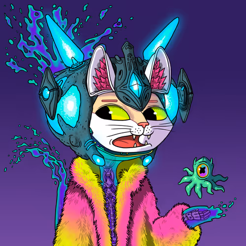 Alien Cat #9912