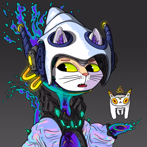 Alien Cat #3363