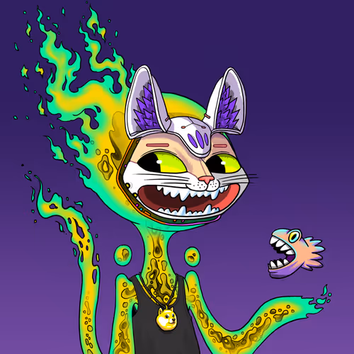 Alien Cat #8678