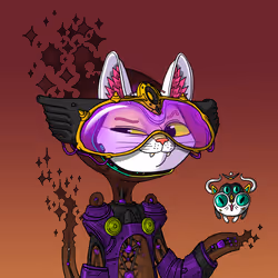 Alien Cat #3417