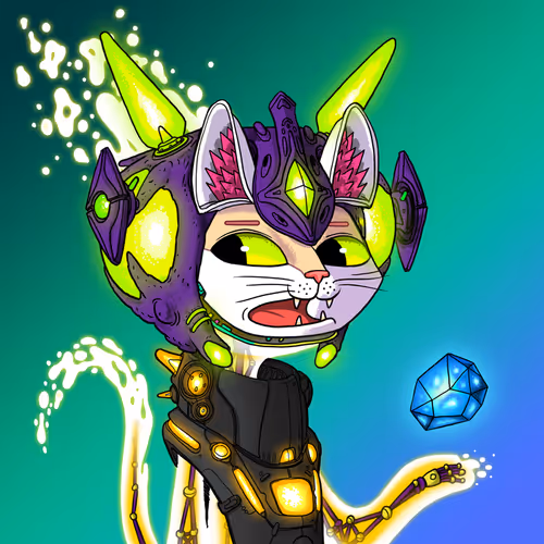 Alien Cat #7789