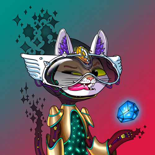 Alien Cat #9622