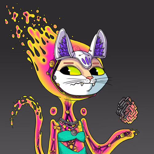 Alien Cat #8207