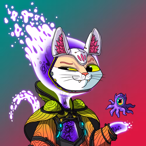 Alien Cat #1555