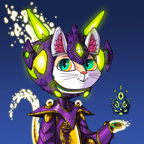 Alien Cat #1403