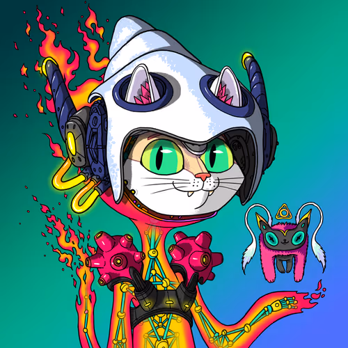 Alien Cat #6366