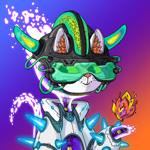 Alien Cat #7018