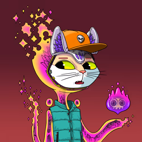 Alien Cat #9153