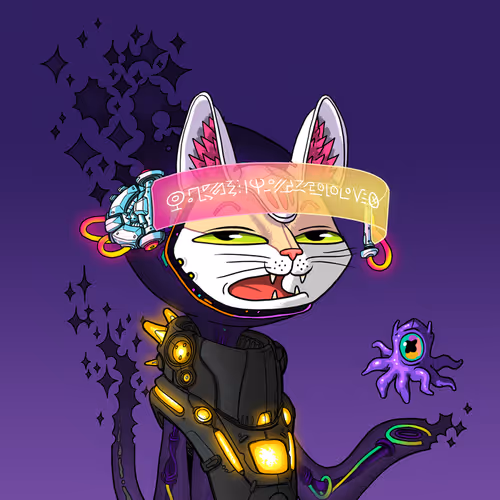 Alien Cat #1736