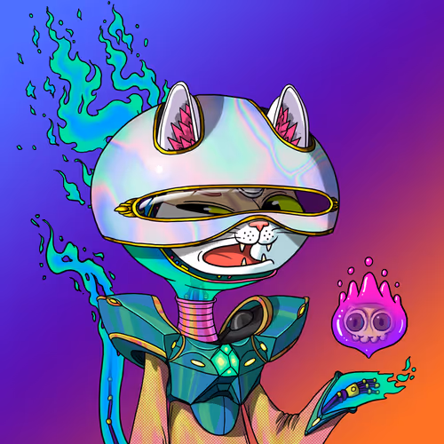 Alien Cat #9950