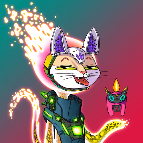 Alien Cat #3198