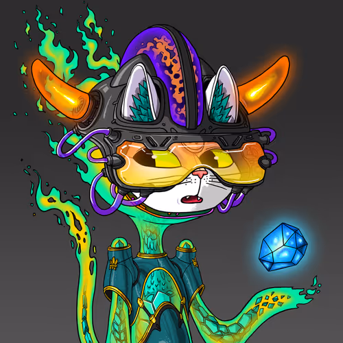 Alien Cat #10205