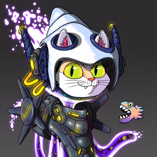 Alien Cat #2049