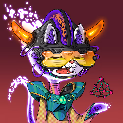 Alien Cat #7573