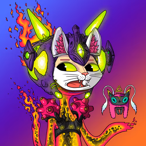 Alien Cat #8929
