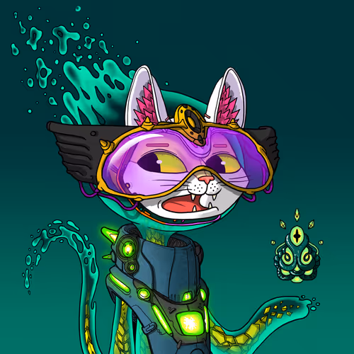 Alien Cat #9889