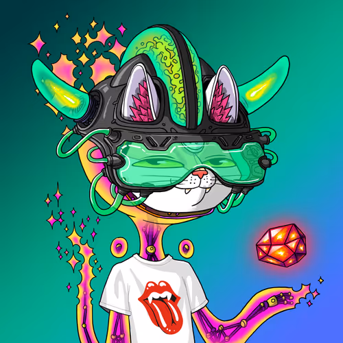 Alien Cat #6443