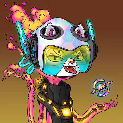 Alien Cat #2497