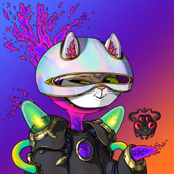 Alien Cat #7307