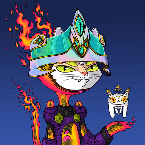 Alien Cat #8765