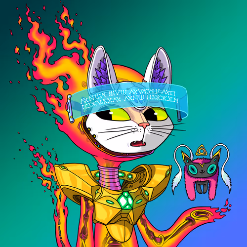 Alien Cat #8908