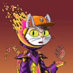 Alien Cat #9380