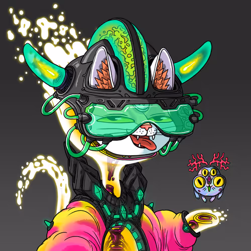 Alien Cat #8524