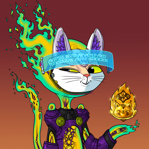 Alien Cat #8591