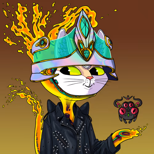 Alien Cat #8448