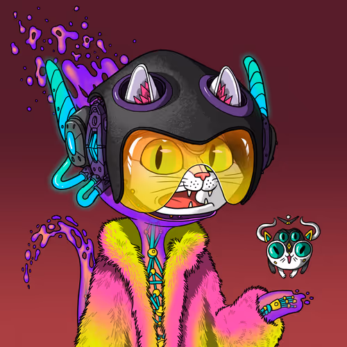 Alien Cat #8070