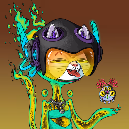 Alien Cat #4590