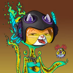 Alien Cat #4590