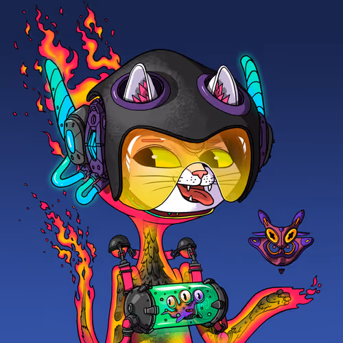 Alien Cat #3639