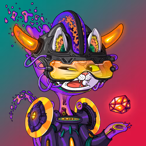 Alien Cat #8545