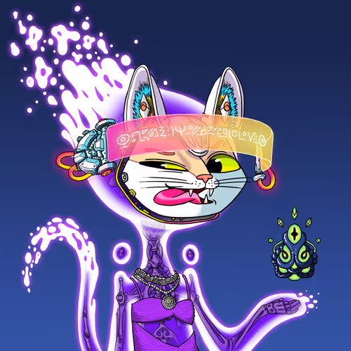 Alien Cat #5568