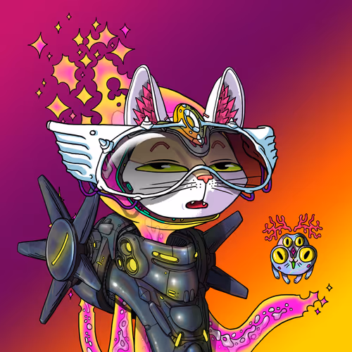 Alien Cat #1562