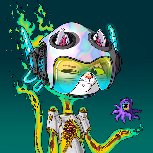 Alien Cat #2176