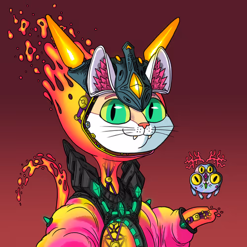 Alien Cat #7650
