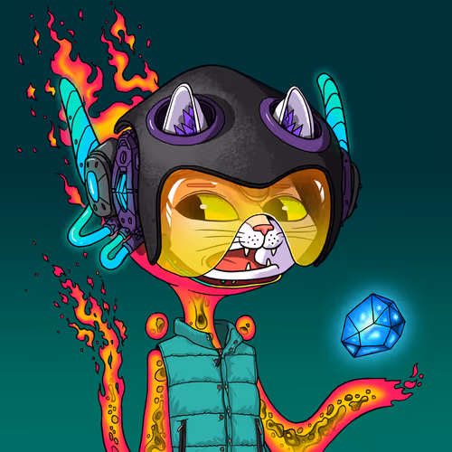 Alien Cat #7521