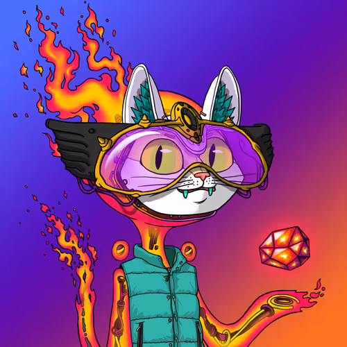 Alien Cat #5544