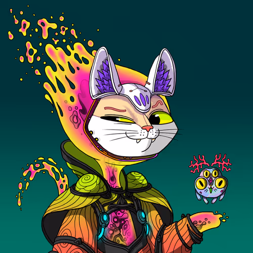 Alien Cat #9105