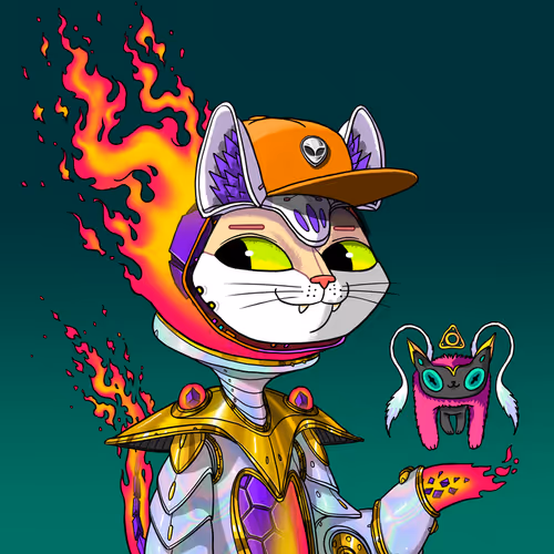 Alien Cat #7601