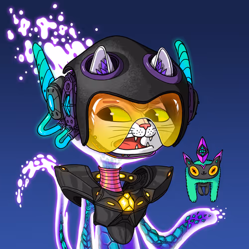 Alien Cat #9748